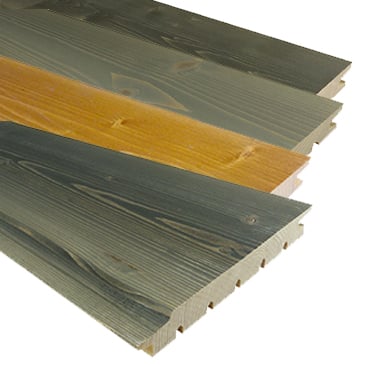 clin de bardage bois couleur