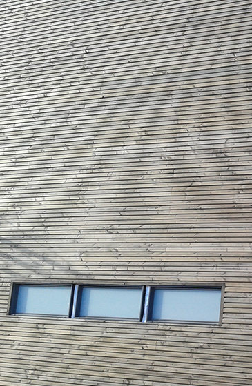 facade en bardage bois pin du nord epicea