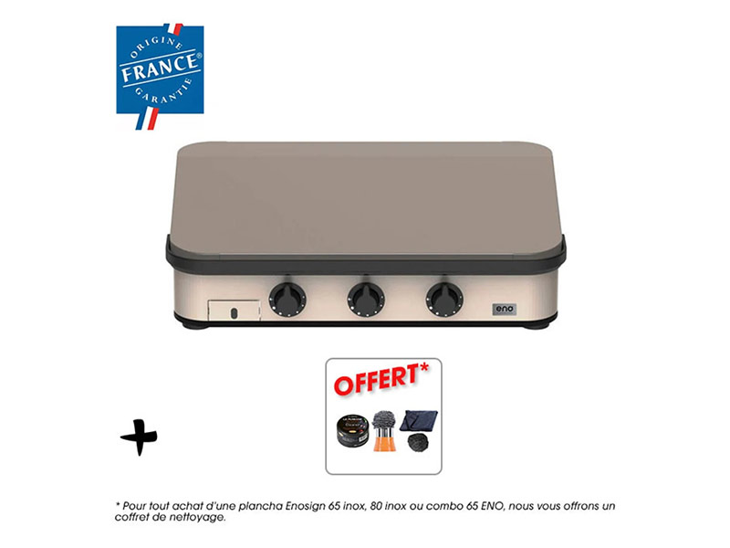                             Plancha à gaz Enosign 80 Inox
                        