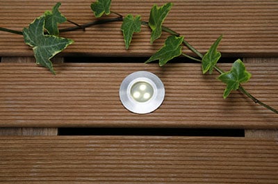 kit led luminaire terrasse bois
