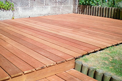 Cumaru planches terrasses plancher bois dur terrassenholz 21x90x91-183cm 