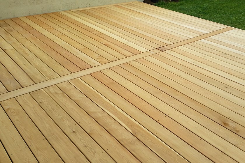 terrasse bois meleze