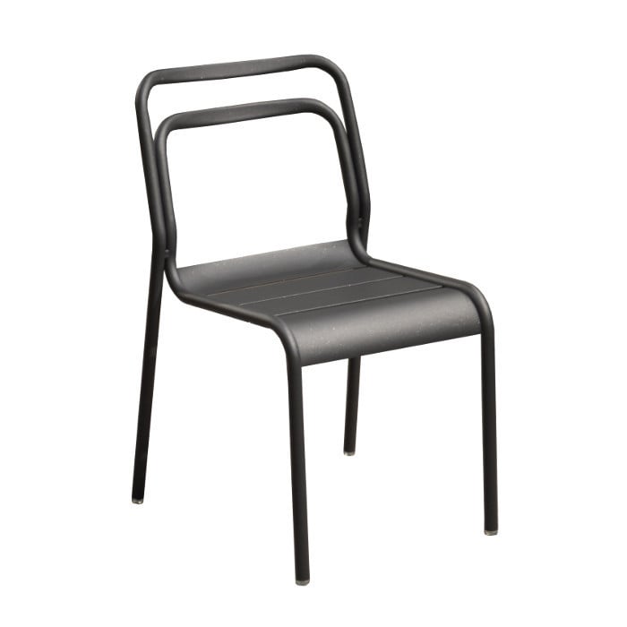 Chaise de jardin EOS - alu - graphite Chaise de jardin EOS - alu - graphite