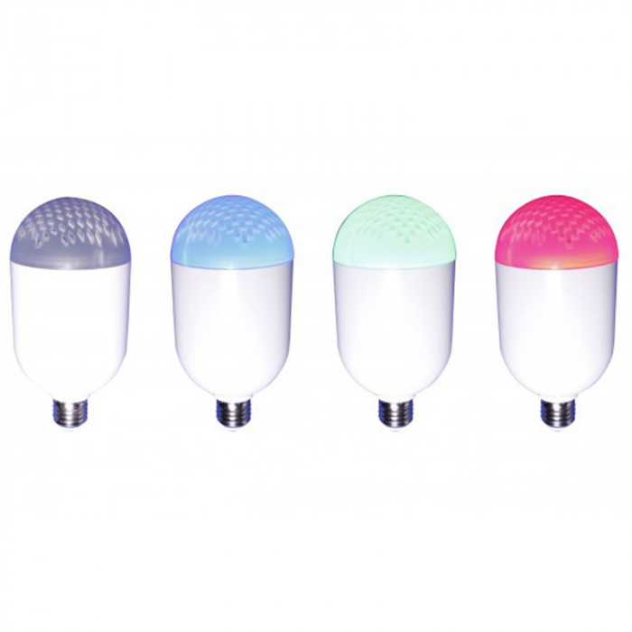 Ampoule multicolore musicale bluetooth avec télécommande Ampoule multicolore musicale bluetooth avec télécommande