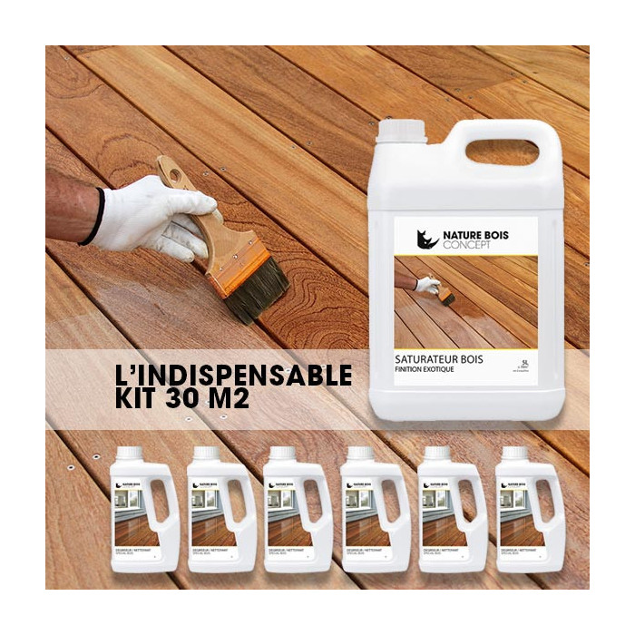 Nature bois Concept kit entretien terrasse bois finition exotique Nature bois Concept kit entretien terrasse bois finition exotique