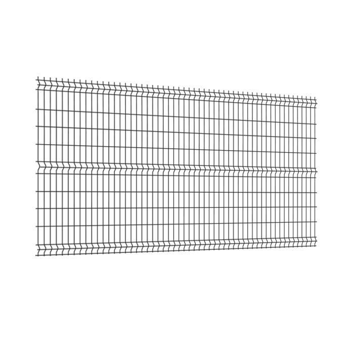 Panneau clôture rigide NBC - H1,93m - L2,50m - Acier galvanisé - gris Panneau clôture rigide NBC - H1,93m - L2,50m - Acier galvanisé - gris