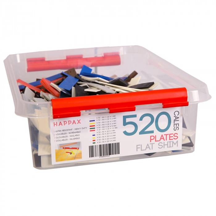 Kit Cales plates Hapax 1/2/3/4/5mm Kit Cales plates Hapax 1/2/3/4/5mm