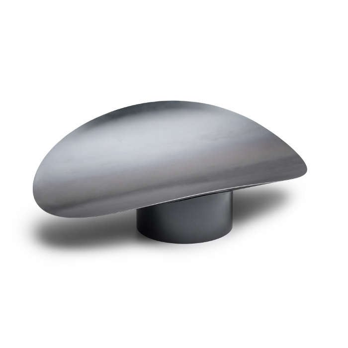 Brasero Ellipse - Höfats - Acier corten massif - Orientable Brasero Ellipse - Höfats - Acier corten massif - Orientable