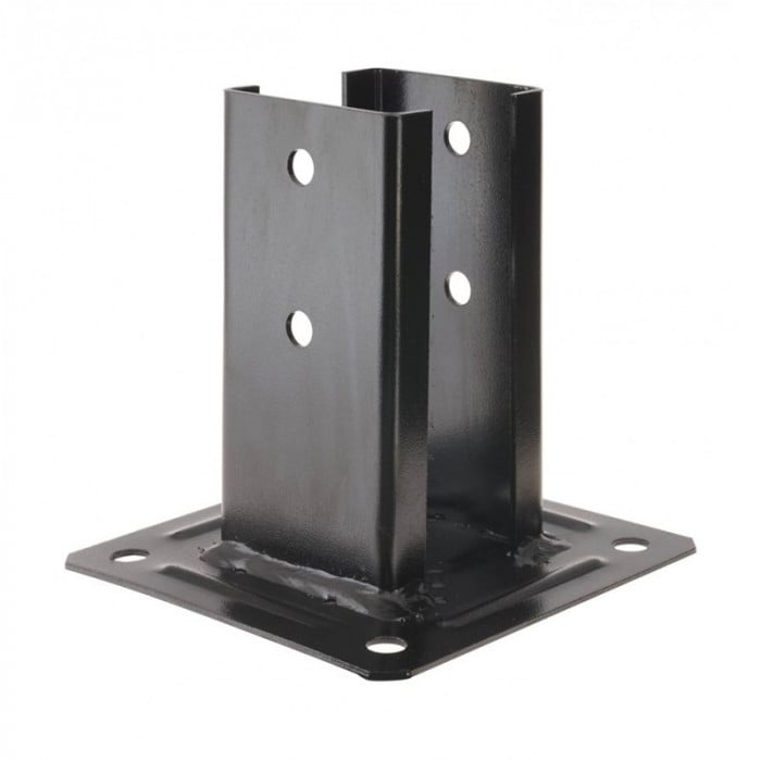 Sabot de fixation pour clôture palissade bois Sabot de fixation pour clôture palissade bois