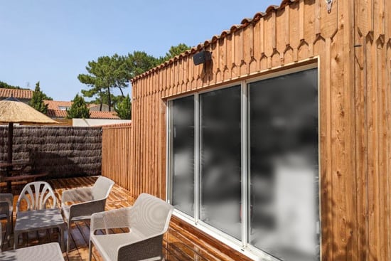 Terrasse et bardage bois couvre-joint en Épicéa traité classe 4