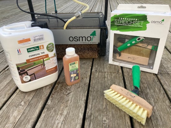 Gamme de produits d’entretien efficaces pour votre terrasse 