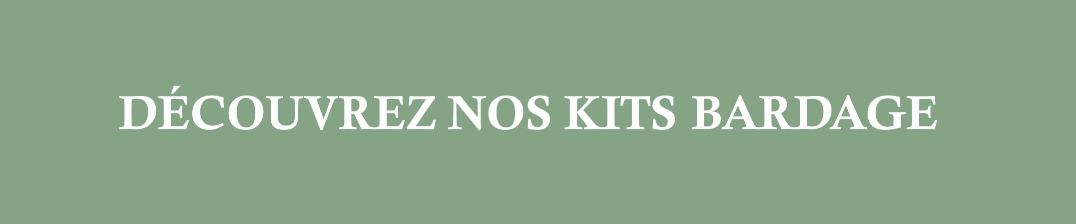 kit bardage