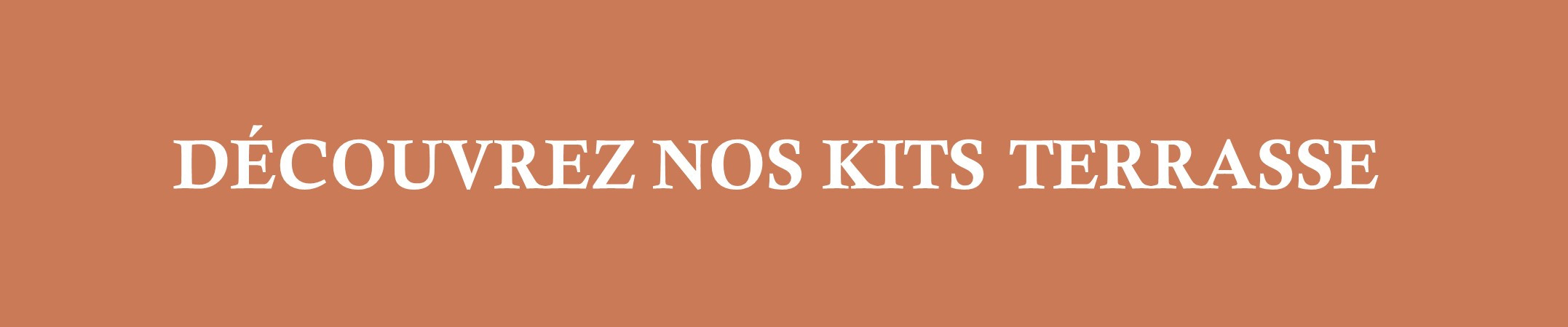 kit terrasse